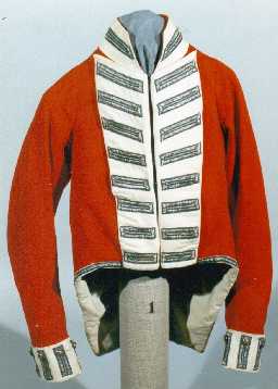 Coatee, Durham Militia c.1813-1815