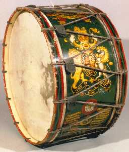 Bass Drum, 6 DLI, c.1924