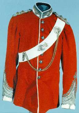 Full Dress Tunic & Belt, 1st Durham Rifle Volunteers, 1880-1887