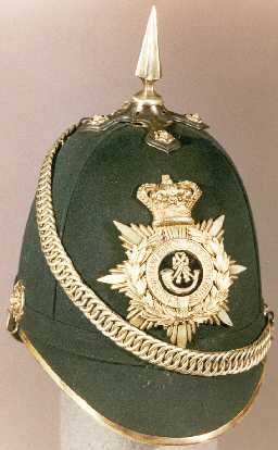 Helmet, 1 Durham Rifle Volunteers