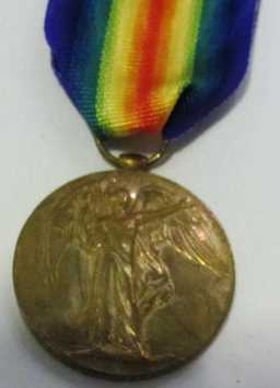 Victory Medal (1914-18) - 6573 PTE. J.J. BELL. DURH. L.I