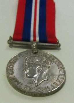 British War Medal (1939-45) - COLONEL J.E. STAFFORD. (UNNAME