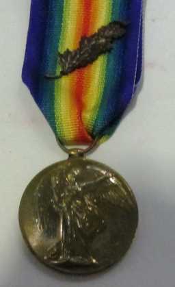 Victory Medal (1914-18) - LT. COL. F.R. SIMPSON