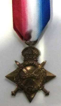 1914-15 Star - 1742 PTE. R. GALLAGHER. DURH:L