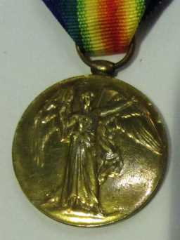 Victory Medal (1914-18) - 1742 PTE. R. GALLAGHER. DURH.L