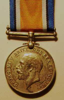 British War Medal (1939-45) - PTE. R. GALLAGHER. (UNNAMED).