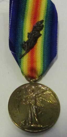 Victory Medal (1914-18) - CAPT. J.A.C. SCOTT. R.A.M.C.