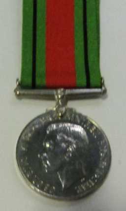 Defence Medal (1939-45) - MAJOR W. ROBINSON. (UNNAMED)