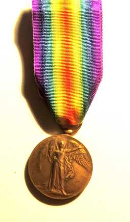Victory Medal (1914-18) - 9-3132 PTE. C.N. BRYANT. DURH.