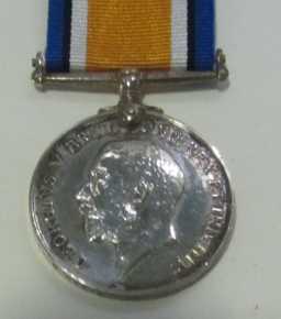 British War Medal (1914-20) - 9-2165 PTE O. BARNETT. DURH.L.
