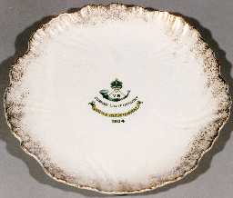Plate, 1st Volunteer Battalion DLI