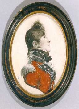 Miniature, Captain James Leith, 68th Light Infantry, 1808-1814