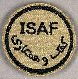 ISAF shoulder patch