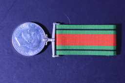 Defence Medal (1939-45) - COLONEL W.B. GREENWELL (UNNAME