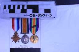 Victory Medal (1914-18) - LIEUT. R. CHATT.