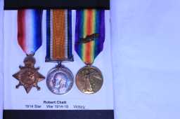 Victory Medal (1914-18) - LIEUT. R. CHATT.