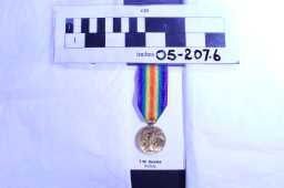 Victory Medal (1914-18) - 27216 PTE. T.W. SWALES. DURH.L