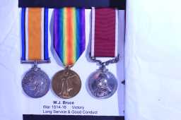 British War Medal (1914-20) - 11373 PTE. W.J. BRUCE.