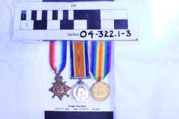 British War Medal (1914-20) - 14082. PTE. H. HANDLEY. DURH.L