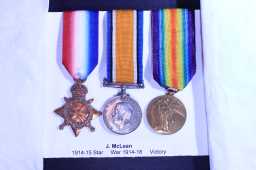 Victory Medal (1914-18) - 1748 PTE. J. MCLEAN. DURH. L.I