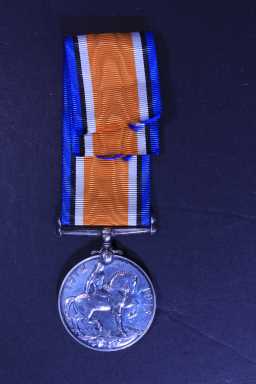 British War Medal (1914-20) - 24554 PTE. O. REDSHAW. DURH.L.