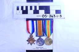 Victory Medal (1914-18) - 19854 SJT. S. SMALL. DURH.L.I.