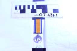 British War Medal (1914-20) - 38537 PTE. J. HALL. DURH. L.I.