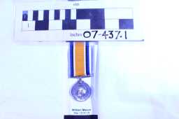 British War Medal (1914-20) - 4208 PTE. W. MASON. DURH. L.I.