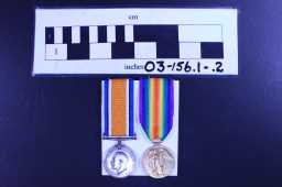 Victory Medal (1914-18) - 81225 PTE. W.S. BURN DURH L.I.