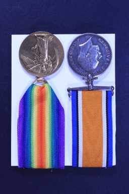 Victory Medal (1914-18) - 81225 PTE. W.S. BURN DURH L.I.