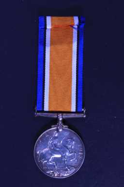 British War Medal (1914-20) - 81225 PTE. W.S. BURN. DURH. L.