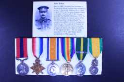 British War Medal (1914-20) - 65 W.O.CL.2. J. STOKER. DURH.L