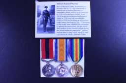 Distinguished Conduct Medal - 9672 R.S.MJR: W.E. HOLMES. 1/7