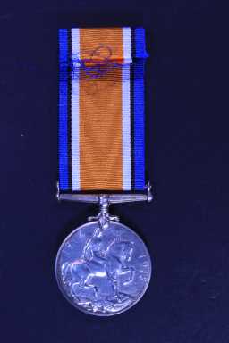 British War Medal (1914-20) - 9672 T.W.O.CL.1. W.E. HOLMES. 