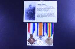 Victory Medal (1914-18) - 18-200 PTE. F. WALKER. DURH.L.