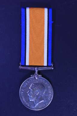 British War Medal (1914-20) - 2543 SJT. L.A. BITTLESTONE. DU