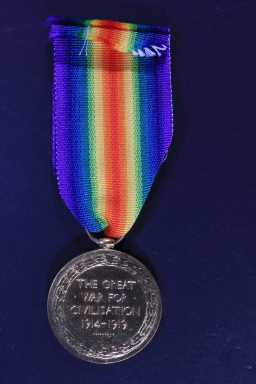 Victory Medal (1914-18) - 32276 PTE. W.H. WILSON. DURH.L