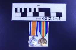 British War Medal (1914-20) - 6 PTE. R. ALLISON. DURH.L.I.