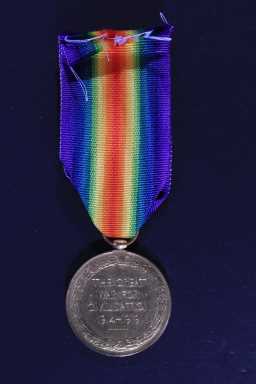 Victory Medal (1914-18) - 19505 PTE. W. CURRY. DURH.L.I.