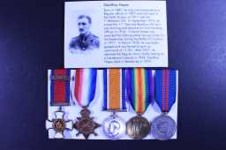 Distinguished Service Order - LT. COLONEL G. HAYES (UNNAMED)