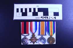 Victory Medal (1914-18) - 11984 SJT. J. EDWARDS. DURH.L.