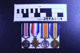 Victory Medal (1914-18) - 21908 SJT. J. KIRKUP. DURH.L.I