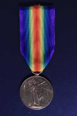 Victory Medal (1914-18) - 21908 SJT. J. KIRKUP. DURH.L.I