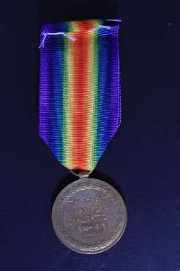 Victory Medal (1914-18) - CAPT. F.LL.F. REES.
