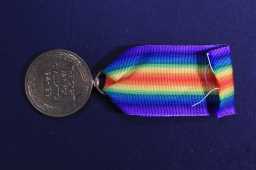 Victory Medal (1914-18) - 2 LIEUT. A.B. WALLIS