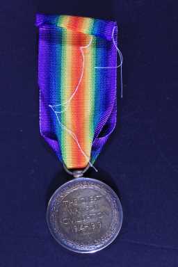 Victory Medal (1914-18) - 24464 PTE. J. WHARTON. DURH.L.