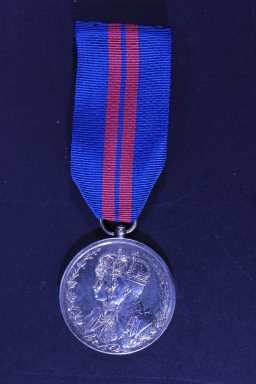 Delhi Durbar Medal (1911) - 9482 CORPL P.W. DIXON 1ST DLI