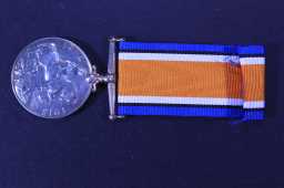 British War Medal (1914-20) - 8-3520 SJT. A. BECKWITH. DURH.