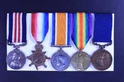 British War Medal (1914-20) - 17190 SJT. R. BOAGEY. D.L.I