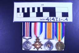 Military Medal - 20-1068 PTE J. HARRIS. 20/DURH